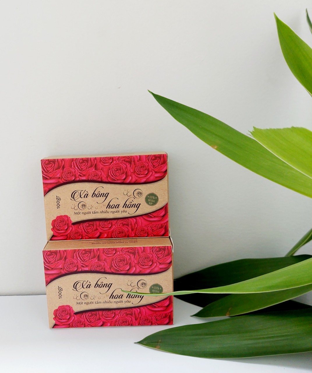 Xà Bông hoa hồng ( Rose Soap) 100g