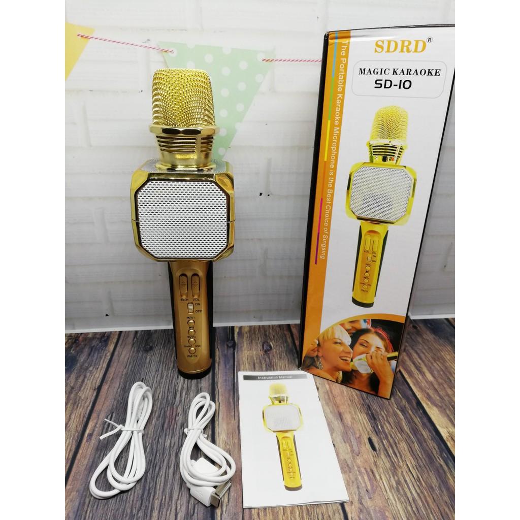 Micro Karaoke Bluetooth kèm loa SDRD SD-10