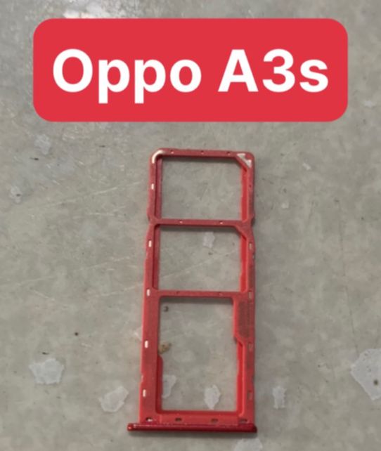 khay sim Realme C1 / oppo A3s 16G (lỗ chọc sim dưới)