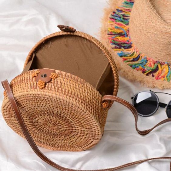 Túi đeo chéo guột, Túi mỹ nghệ Handmade