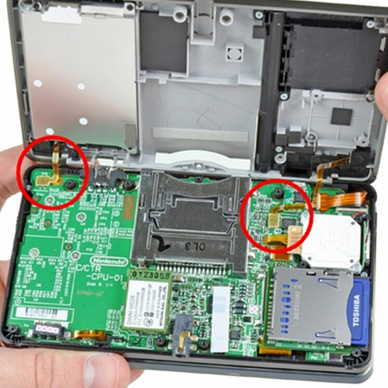 For Nintendo 3DS repair left right switch L/R shoulder button with flex cable. 