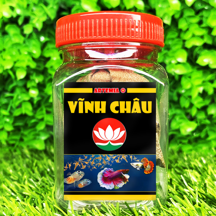 Trứng Artemia Vĩnh Châu VN - Dùng cho cá con mới nở mới đẻ betta guppy Trứng sấy khô cho cá cảnh 🐣