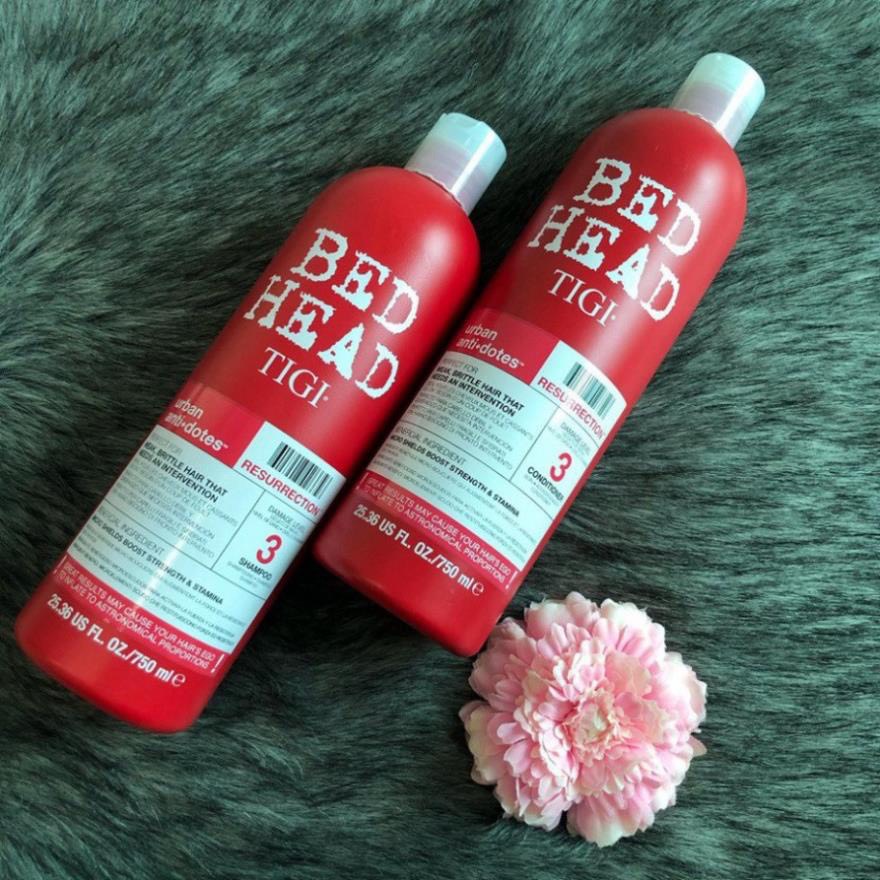 Cặp gội xả Tigi Bed Head đỏ, tím 750ml/chai
