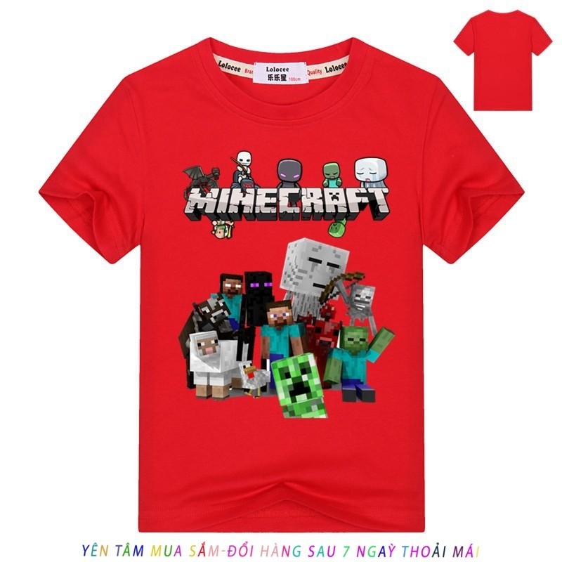 SALE 50% Áo thun Minecraft Steve Creeper inside