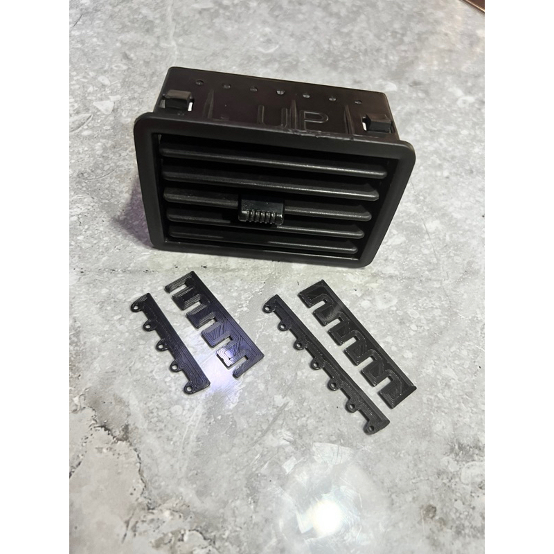 Isuzu crosswind Aircon louver vent fix with guide Lazada PH