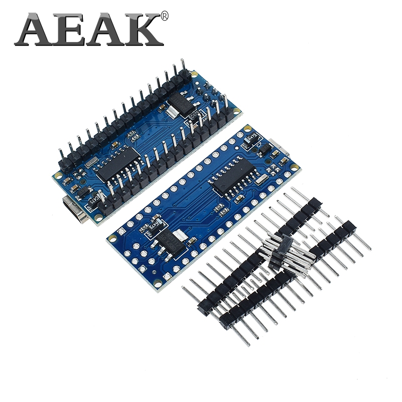 【InnovateWorld】AEAK 1PCS Promotion Funduino Nano 3.0 Atmega328 Controller Compatible Board for Arduino Module PCB Development Board withou. 