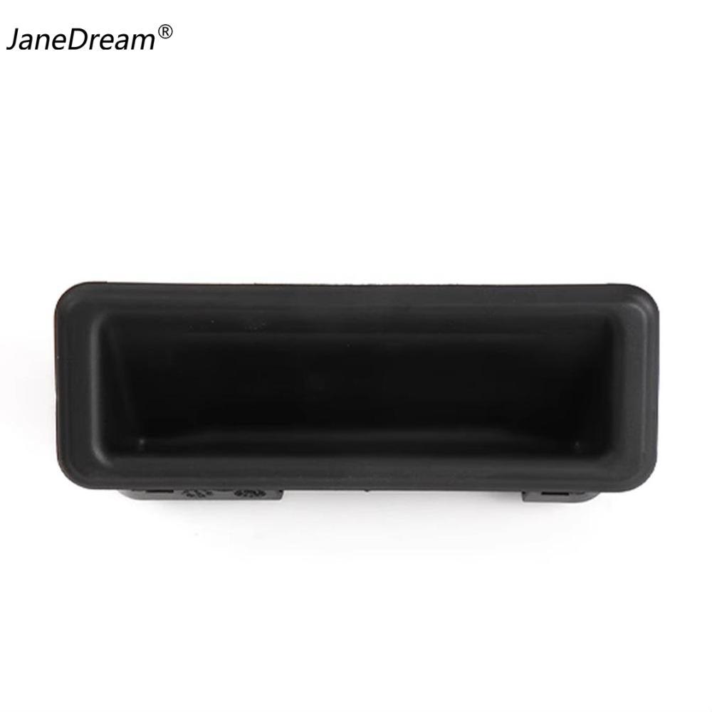 Janedream car rear door switch tail trunk handle cover trim accessories for bmw bmw e60 e90 e91 e92 e93 e70 e71 51247118158 7118158