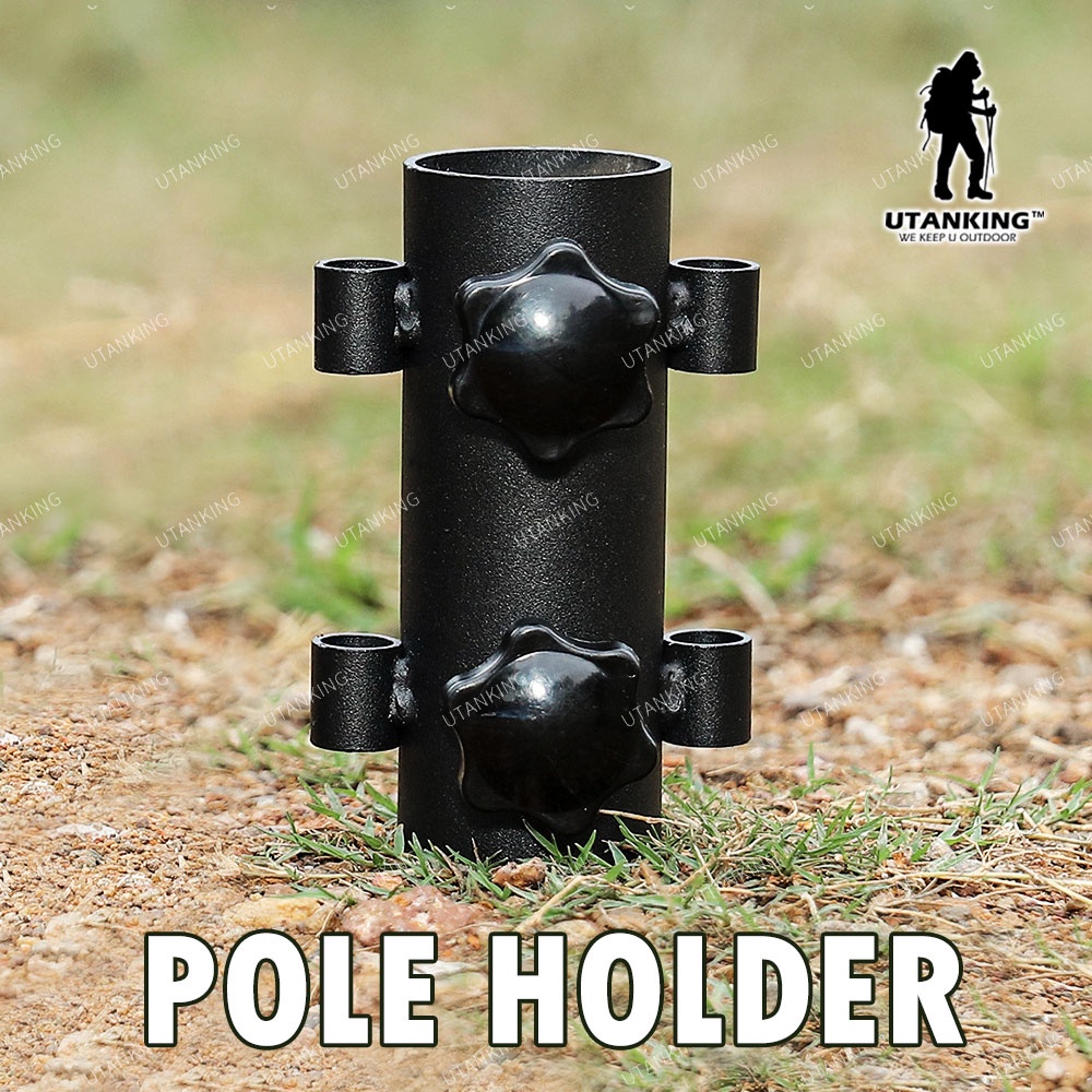 SHINETRIP Outdoor Awning Tarp Flysheet Tent Pole Rod Post Portable Holder Stand Fixed Accessory For Picnic Camping | Premium Outdoor & Camping Gear | Malaysia