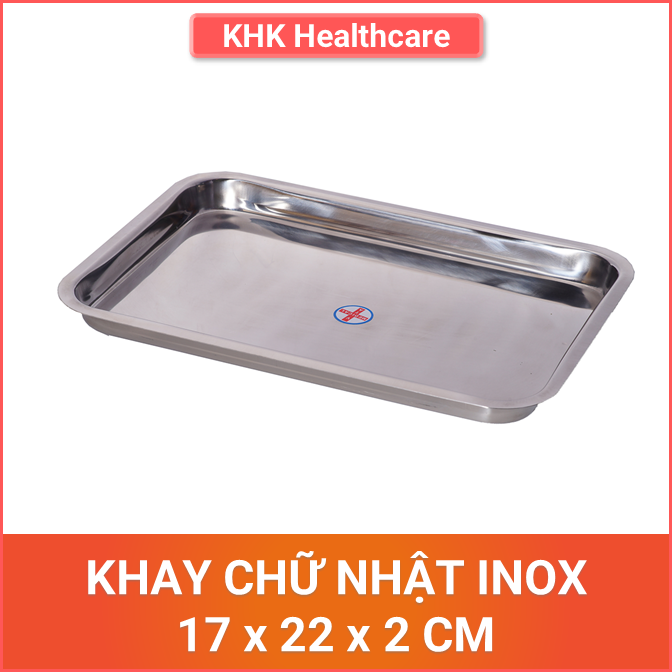Mâm y tế (inox 304) các cỡ