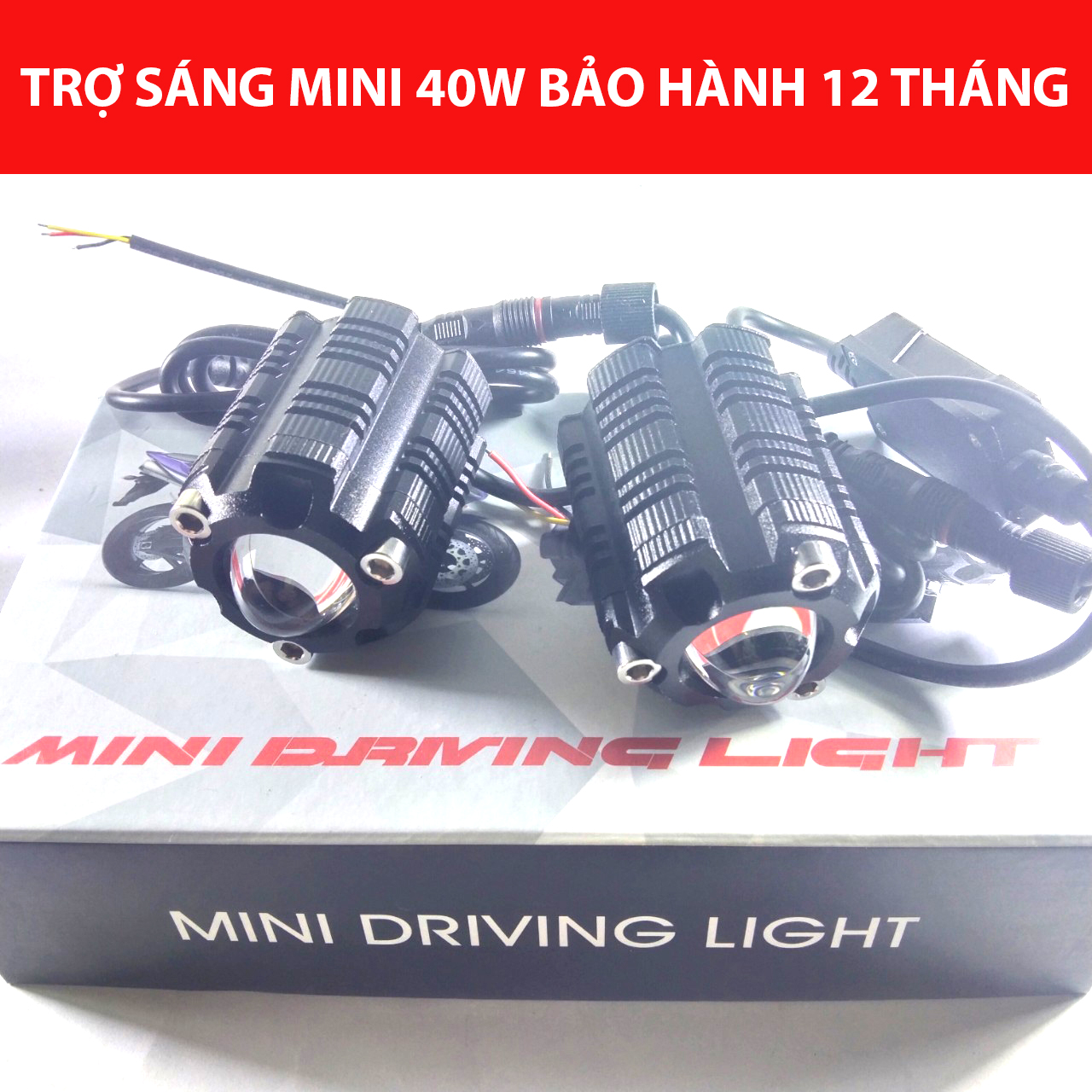 ĐÈN TRỢ SÁNG MINI COST VÀNG PHA TRẮNG  TẶNG CÔNG TẮC- HÀNG 40W BẢO HÀNH 12 THÁNG