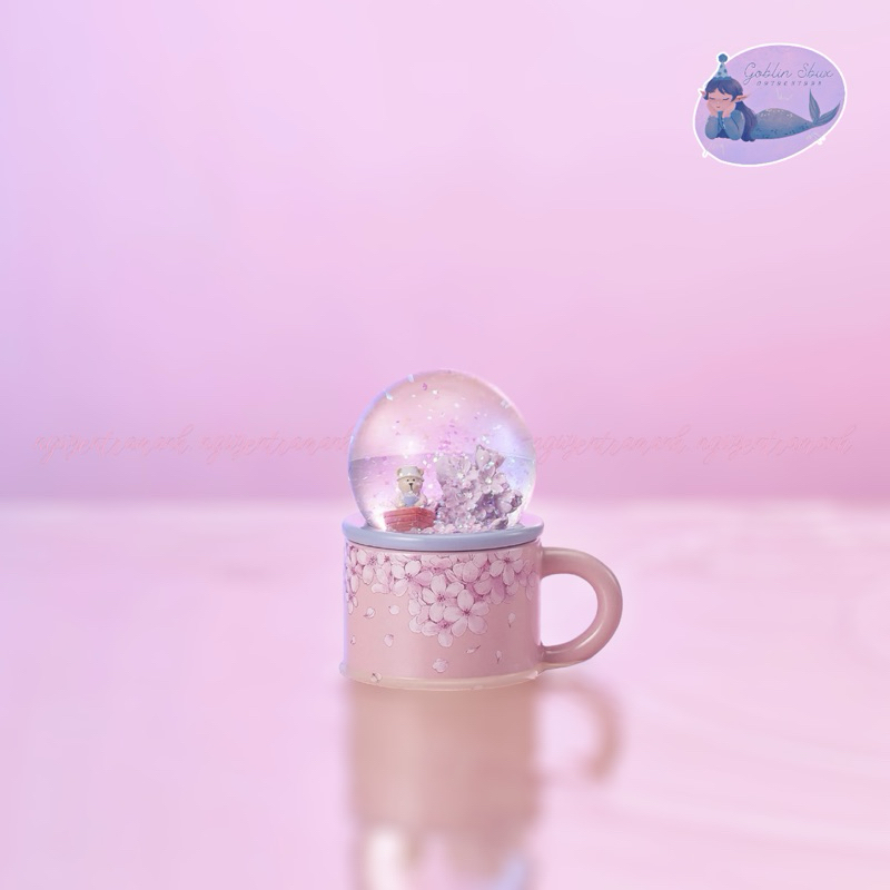 [Limited Stock] STARBUCKS CỐC SỨ CHERRY BLOSSOM GLOBE MUG 89ML