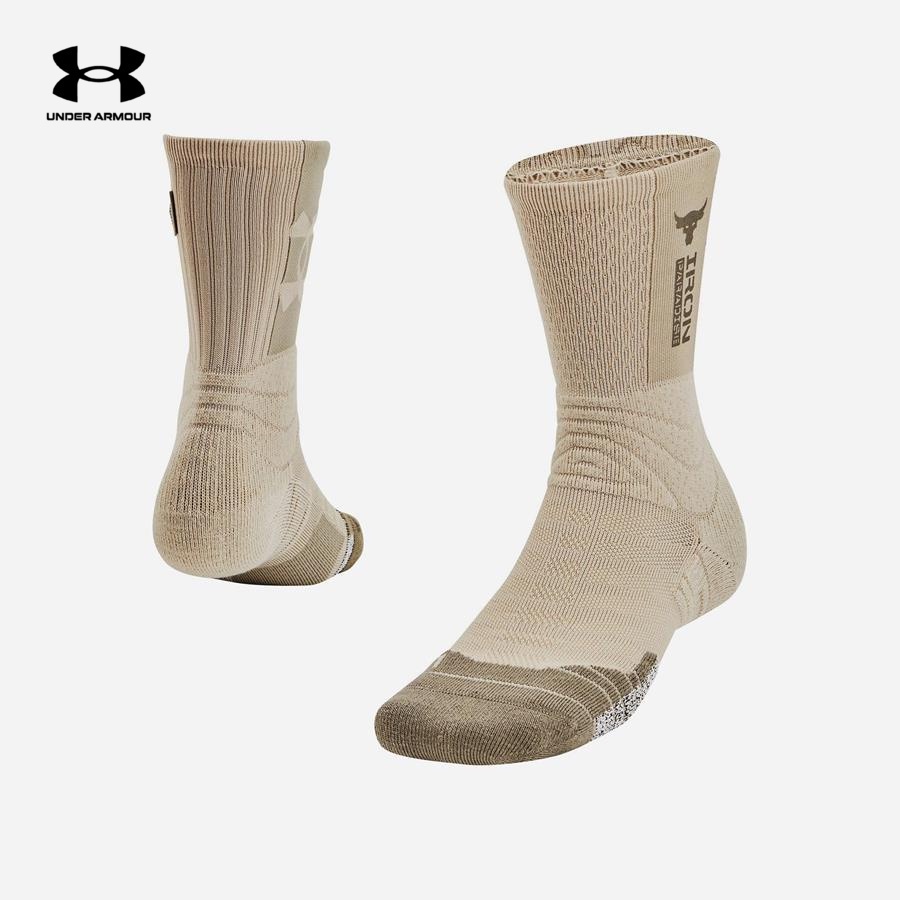 Under armour vớ thể thao unisex playmaker project rock crew 1362566
