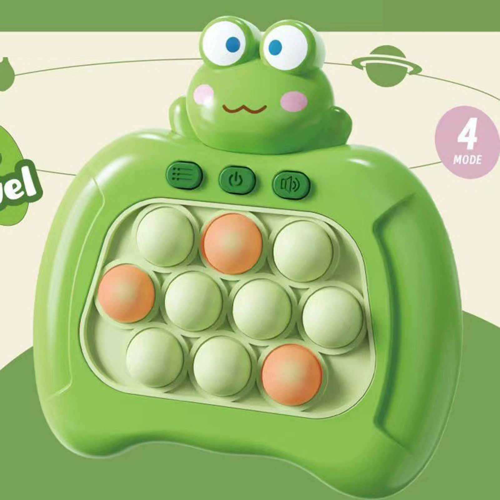 Dece Flor Handheld Game Console for Kids Reaction Ability Training Game Interactive Handheld Whack-a-mole Game Console for Kids Fun Reaction Training Toy Stress Relief Birthday Gift