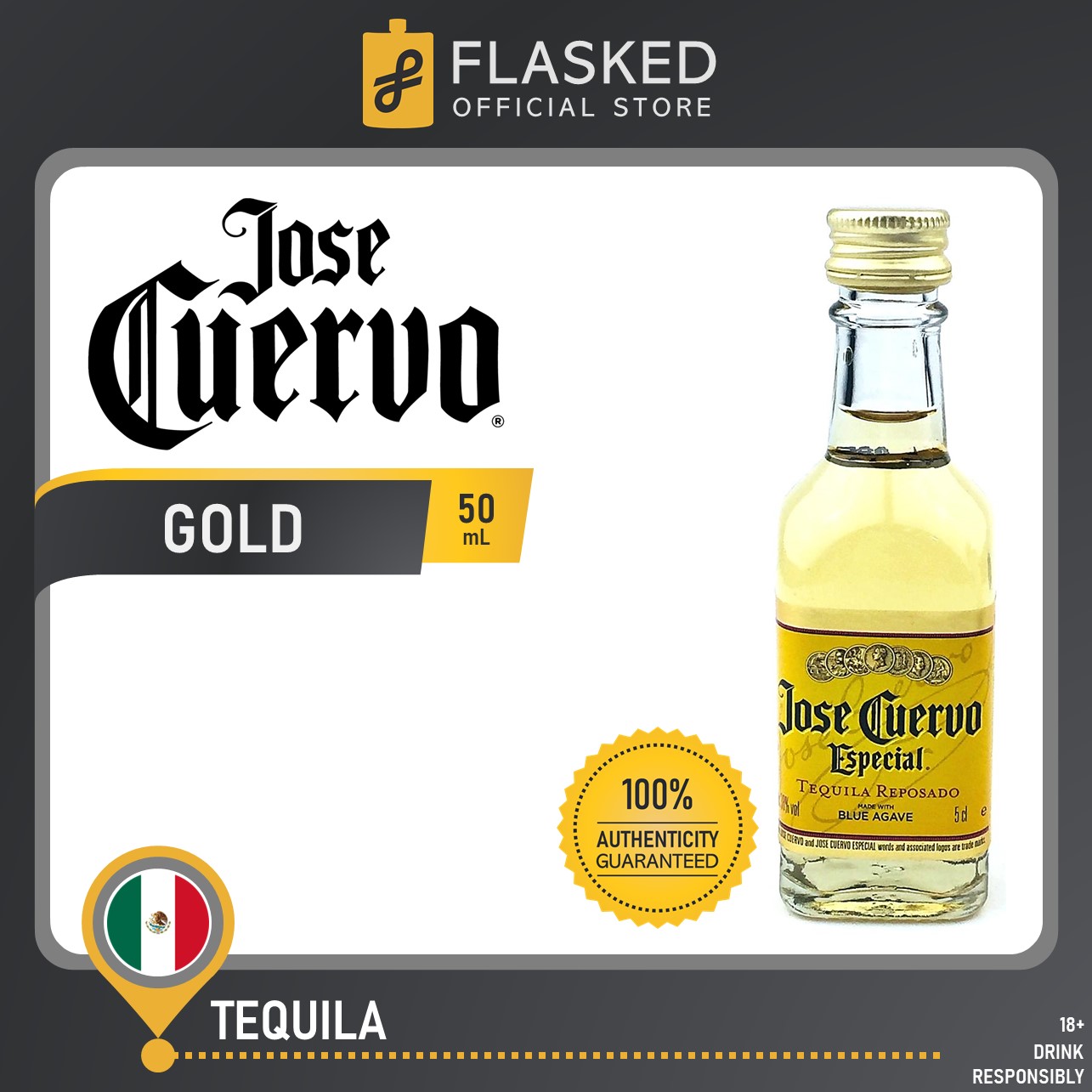Jose Cuervo Gold Tequila 50ml Mini Lazada PH
