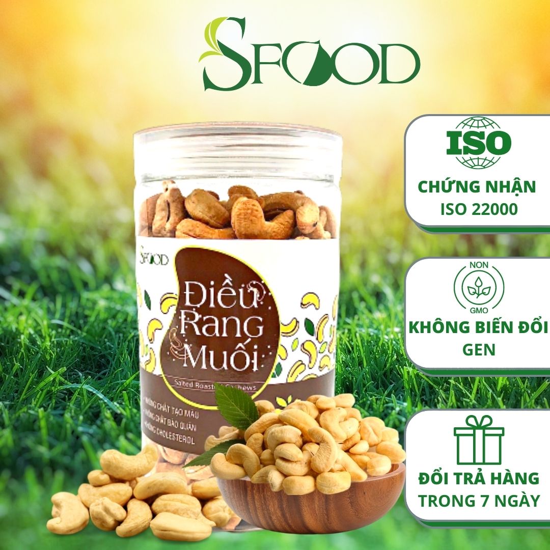 Hạt điều rang muối không vỏ lụa SFOOD