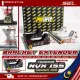 Bracket Extender PROTAPER NVX V1 V2 AEROX With Screw Extra +2 INCH INCI CNC No Welding Heavy Duty X Gegar Engine Bracket. 