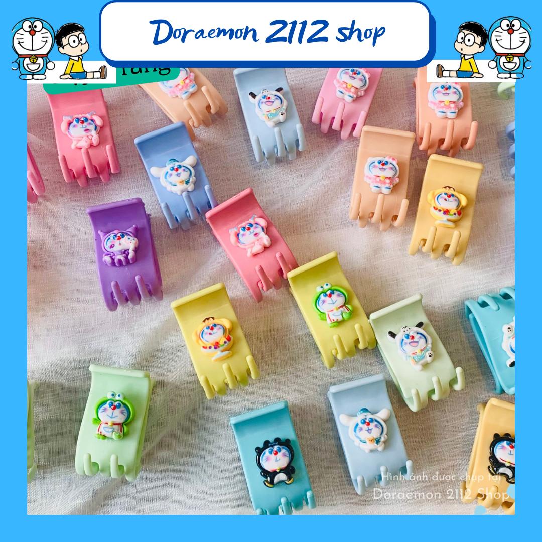 KẸP TÓC CÀNG CUA HOẠT HÌNH DORAEMON SIÊU ĐÁNG IU (KẸP CÀNG CUA GIỮ NẾP TÓC 5 RĂNG - 3 RĂNG)