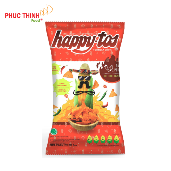 Snack Happy Tos Bắp Vị Cay Ngọt
