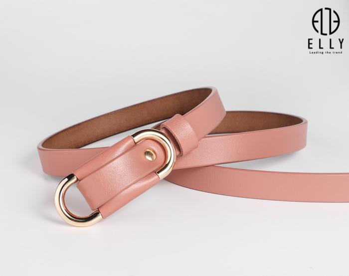 [Brand Day] Dây thắt lưng nữ cao cấp da thật ELLY – ED57