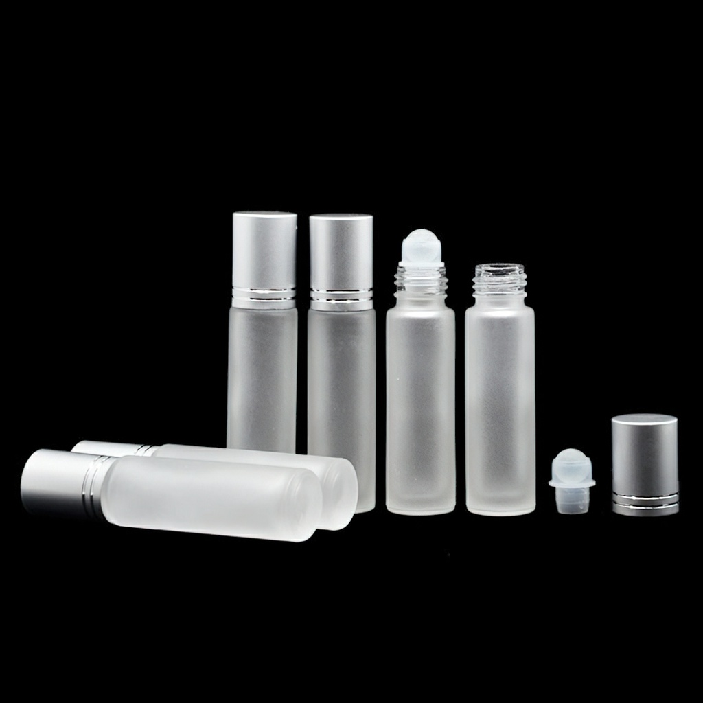 10 Chiếc Chai Bi Lăn Thủy Tinh 10ml -Lumbley