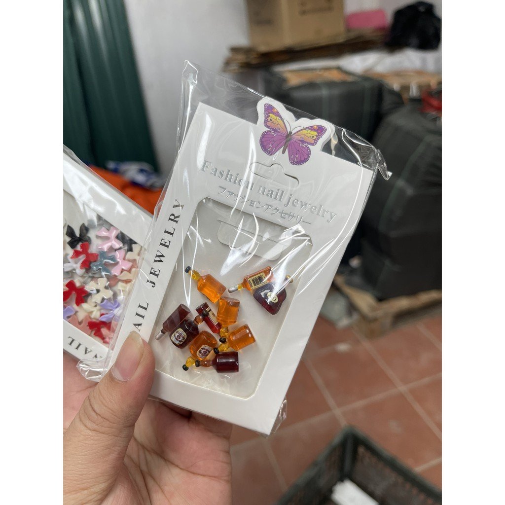 [HCM]Charm Nail , Charm Nơ , Đính Móng
