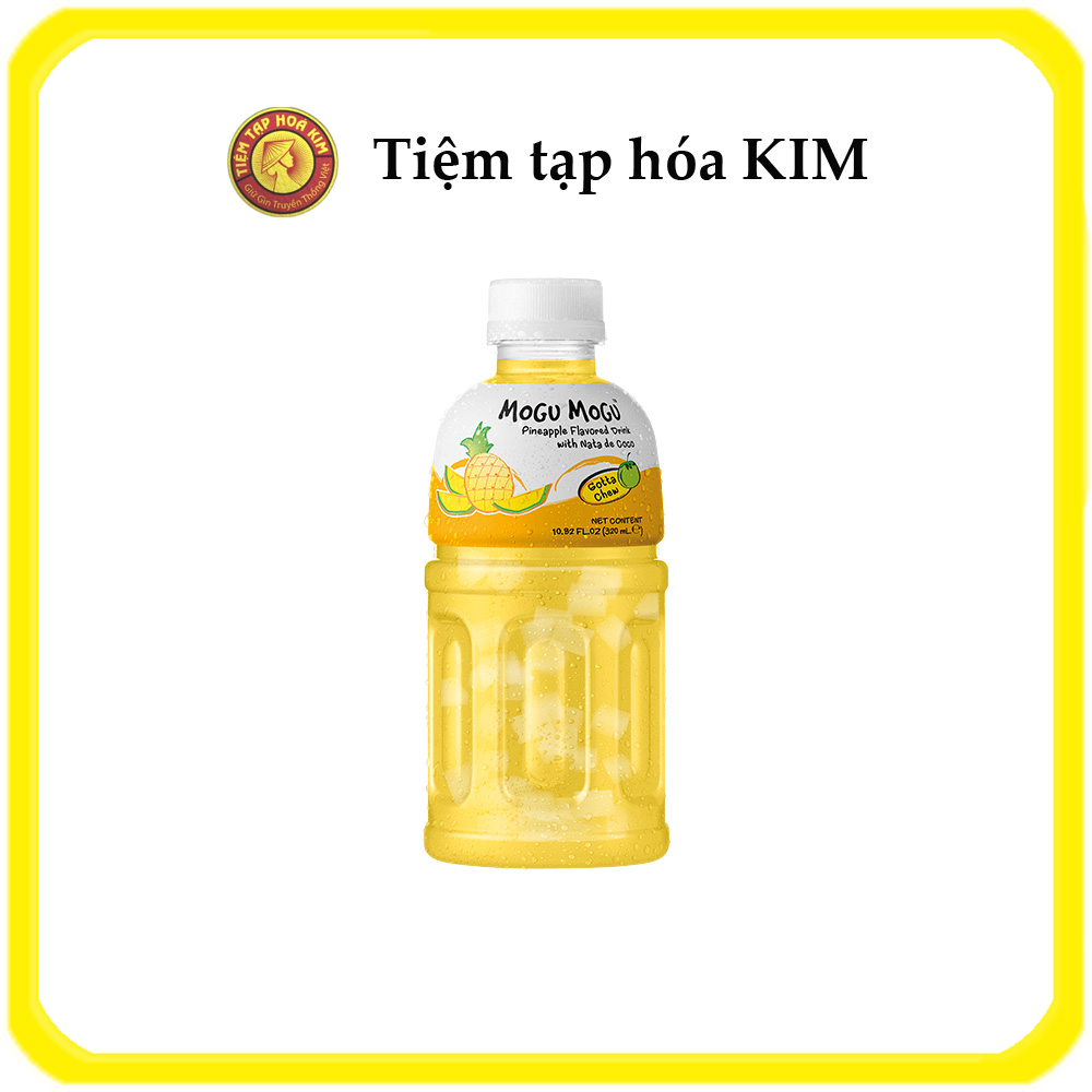 Nước trái cây Mogu Mogu có thạch dừa
