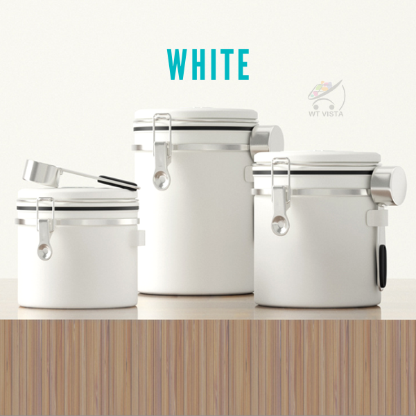 NIBU Coffee Storage Container 1.2L 1.5L Coffee Bean Roast Vacuum Seal