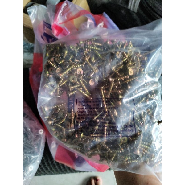 1kg vít bắt gỗ vàng rang thưa