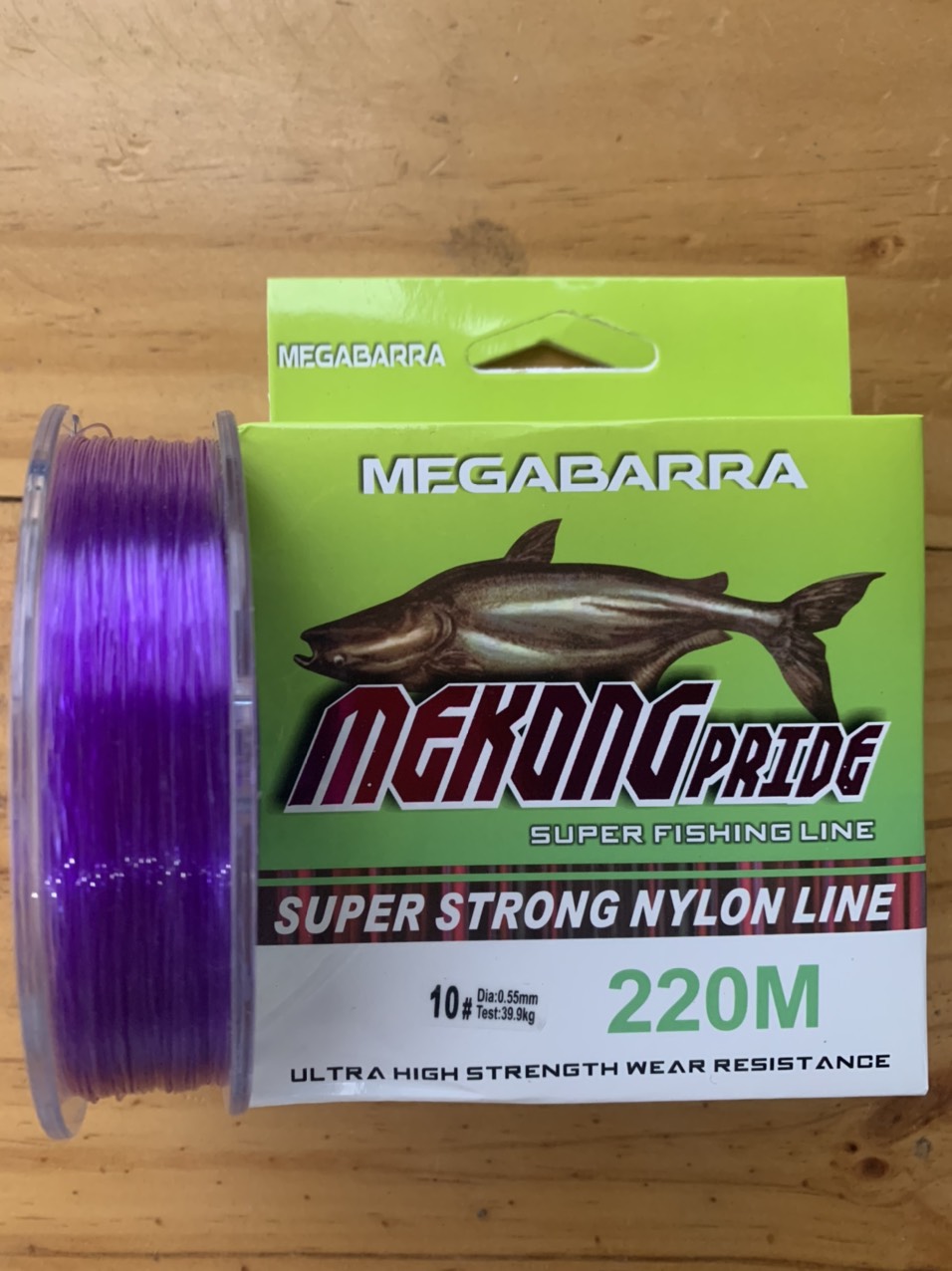Dây cước câu cá mekong pride megabarra 220m
