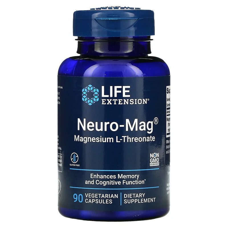 Brain Magnesium,, Magtein, Magnesium LThreonate, Memory and Cognition