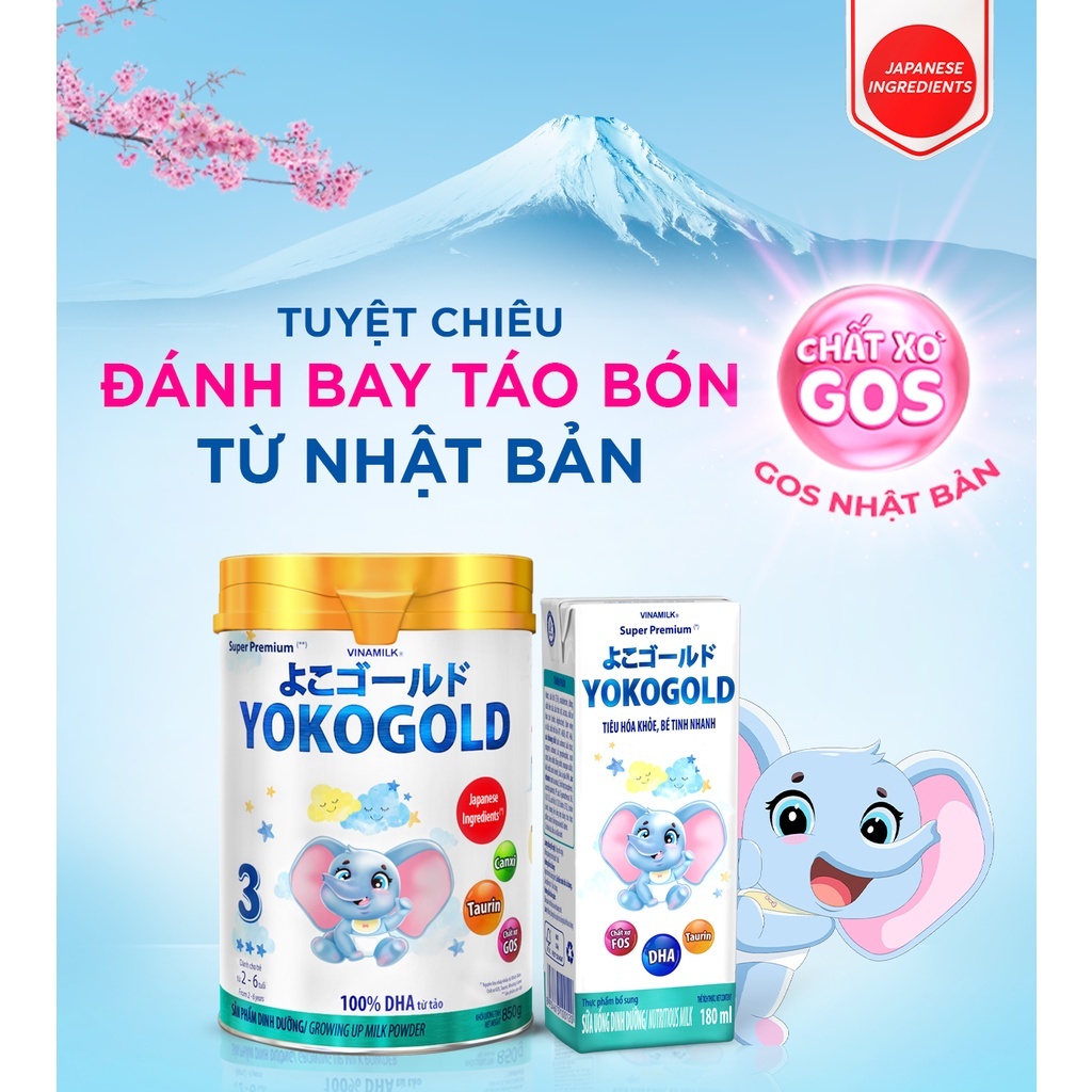 [Date T9/25] YKK gold milk powder 2 850g (for children 1 - 2 years old)