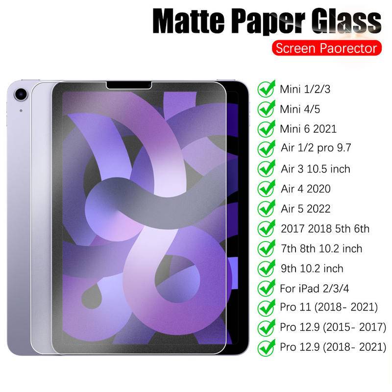 Paper Like Film For Apple iPad Pro 11 2018 2020 2021 2022 A1979 A1980 A1934  Anti-Scratch Matte PET Screen Protector Tablet Film - AliExpress