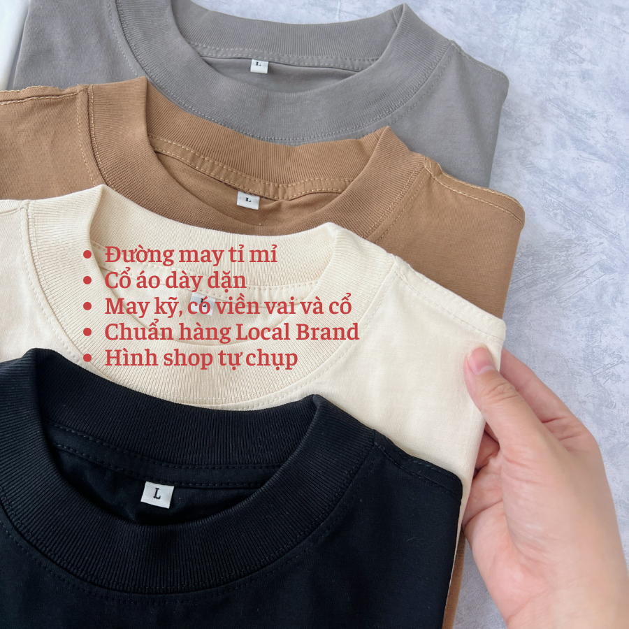 ÁO THUN BABY TEE in PP FORM ÔM có size chất vải Coton