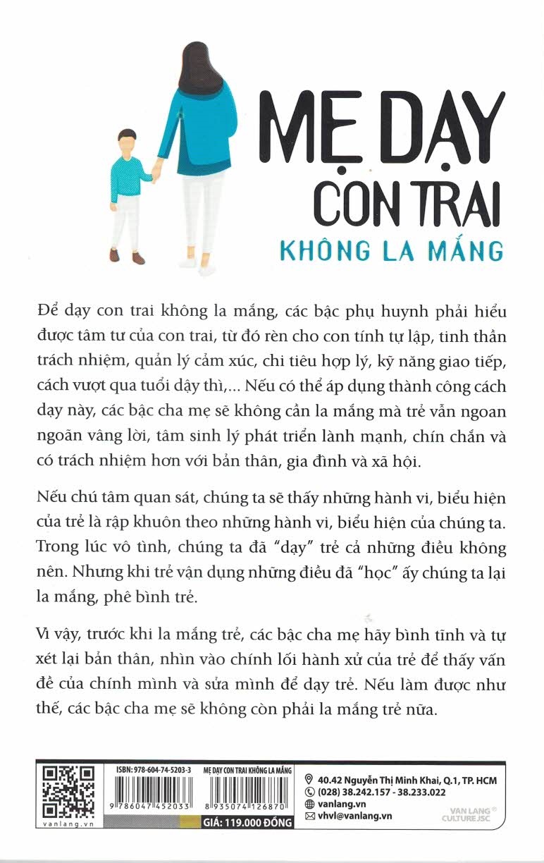 Mẹ Dạy Con Trai Không La Mắng