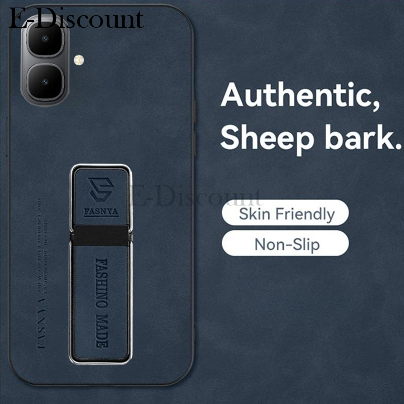 New Phone case infinix Smart10 Plus Back cover Ultra-thin Magnetic Holder Sheepskin Camera Protection Shock Absorption For infinix Smart 10 + case.