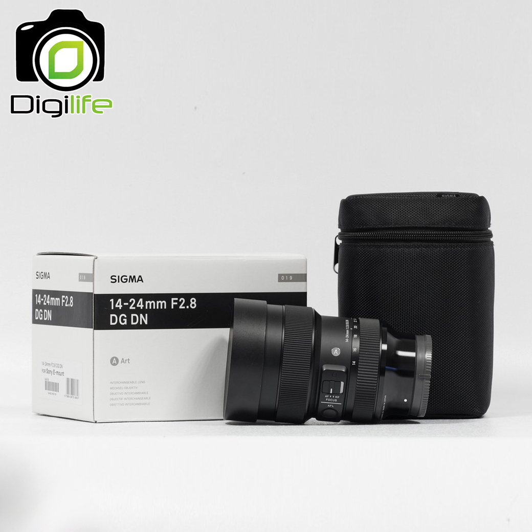 Sigma Lens 14-24 mm. F2.8 DG DN (Art) For Sony E FE รับประกันร้าน  Digilife Thailand 1ปี