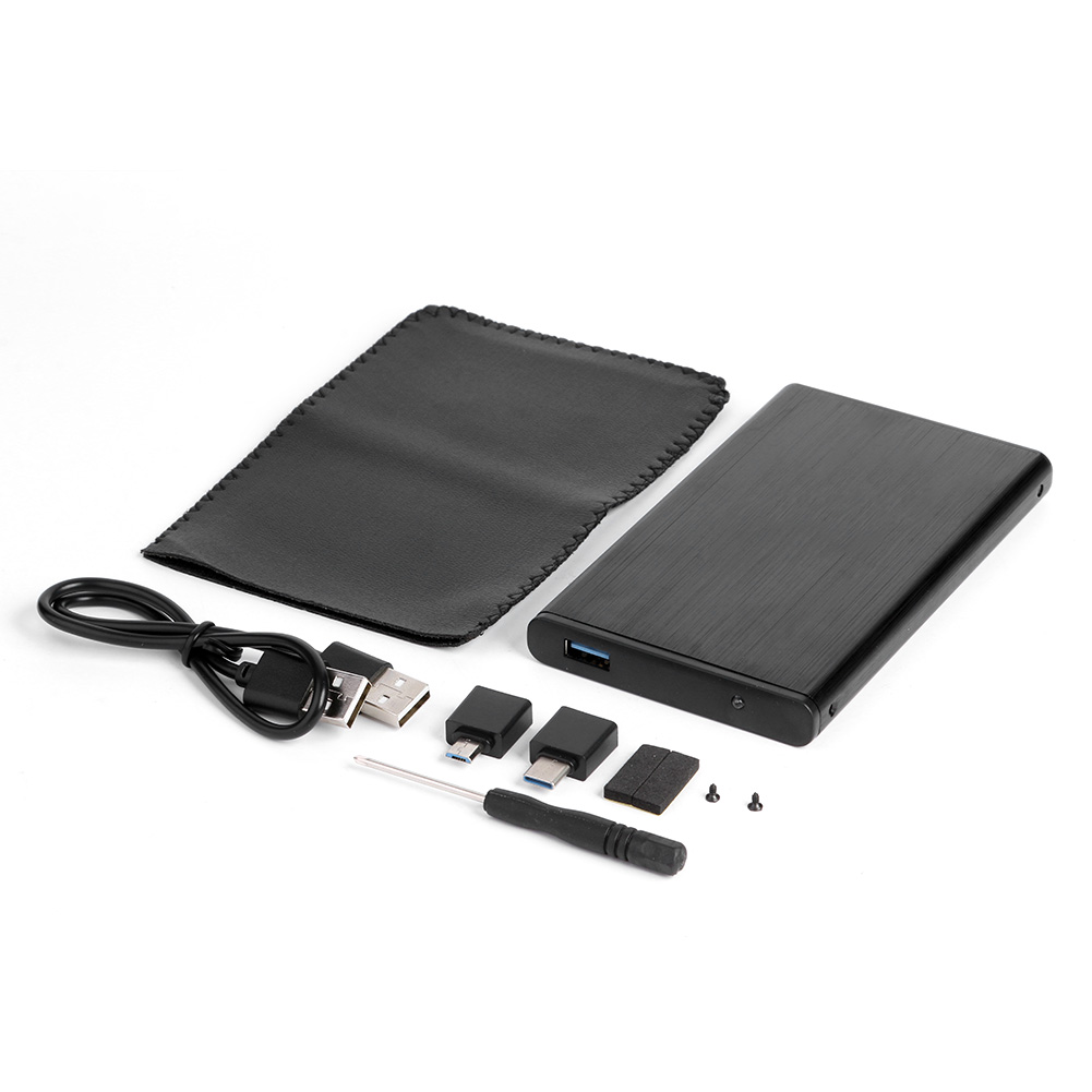 Hộp Ổ Cứng Di Động Tenda, 2.5 Inch, USB 3.0, Ổ Cứng 10TB, 6Gbps, HDD, Ổ Cứng SSD Cho Máy Tính Xách Tay