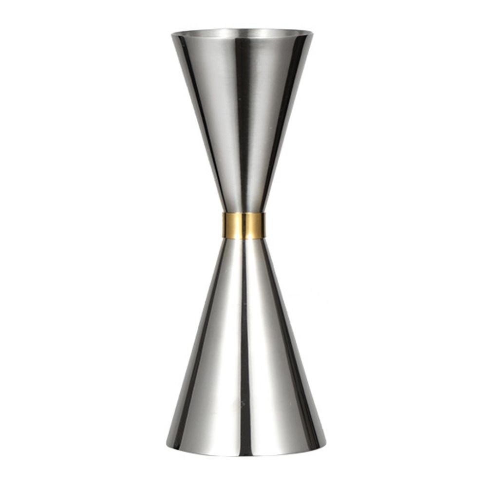 YUDYBOSTER OZ/ML Double tail Jigger Measurements Inside Shot Measuring Cup Spirit Measure Stainless Steel Bar Measuring Jigger Kitchen