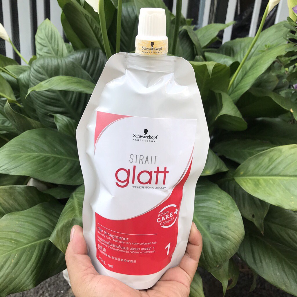[HCM]Thuốc duỗi tóc Schwarzkopf Glatt 400mlx2 ( Thái Lan) ( nguyên cặp)