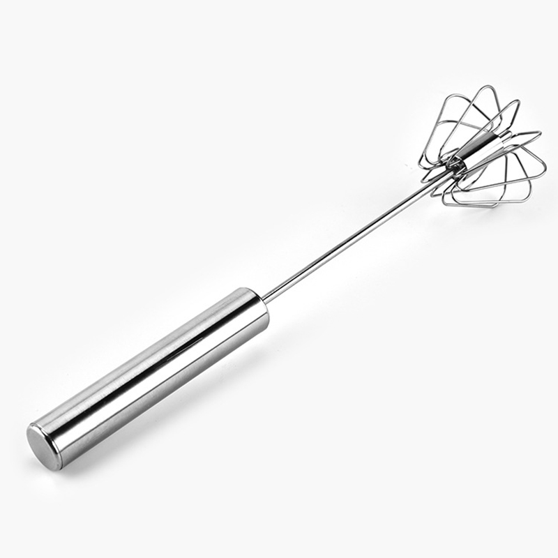 【TrendGlobe】Stainless Steel Hand Pressure Rotating Semi-Automatic Mixer ...