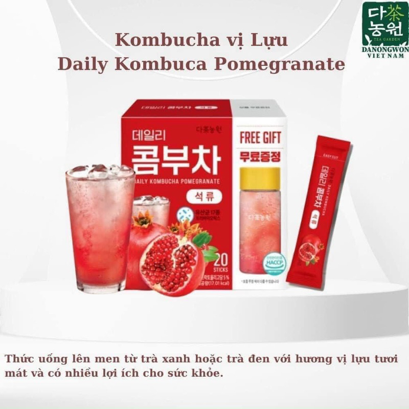 Trà DAILY KOMBUCHA ( TẶNG KÈM BÌNH )