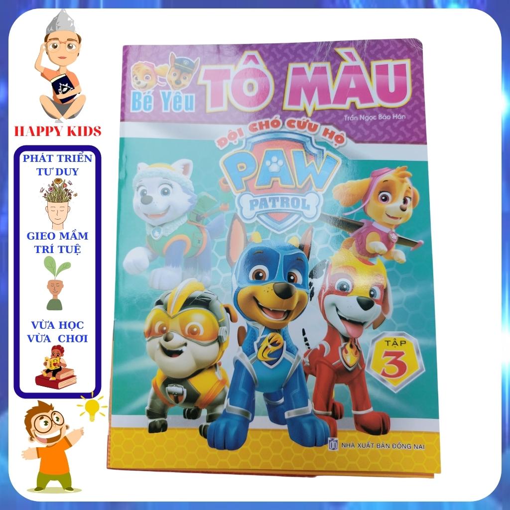 Bé Yêu Tô Màu Đội Chó Cứu Hộ Tập 1-4