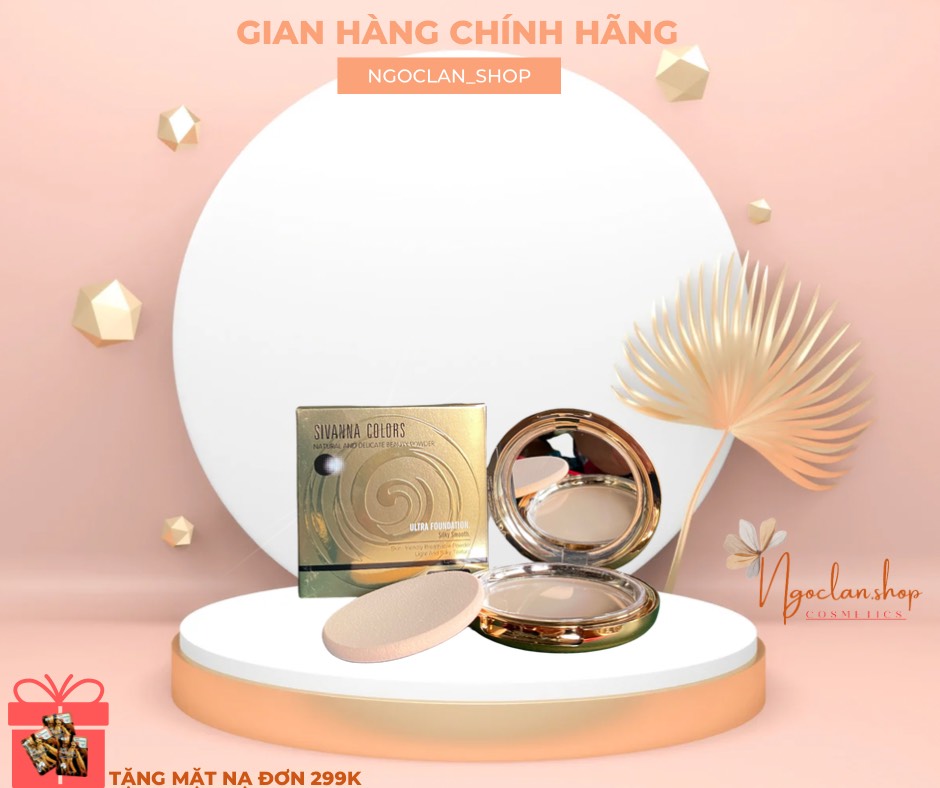 PHẤN PHỦ DẠNG NÉN SIVANNA COLOR HF689 THAILAND