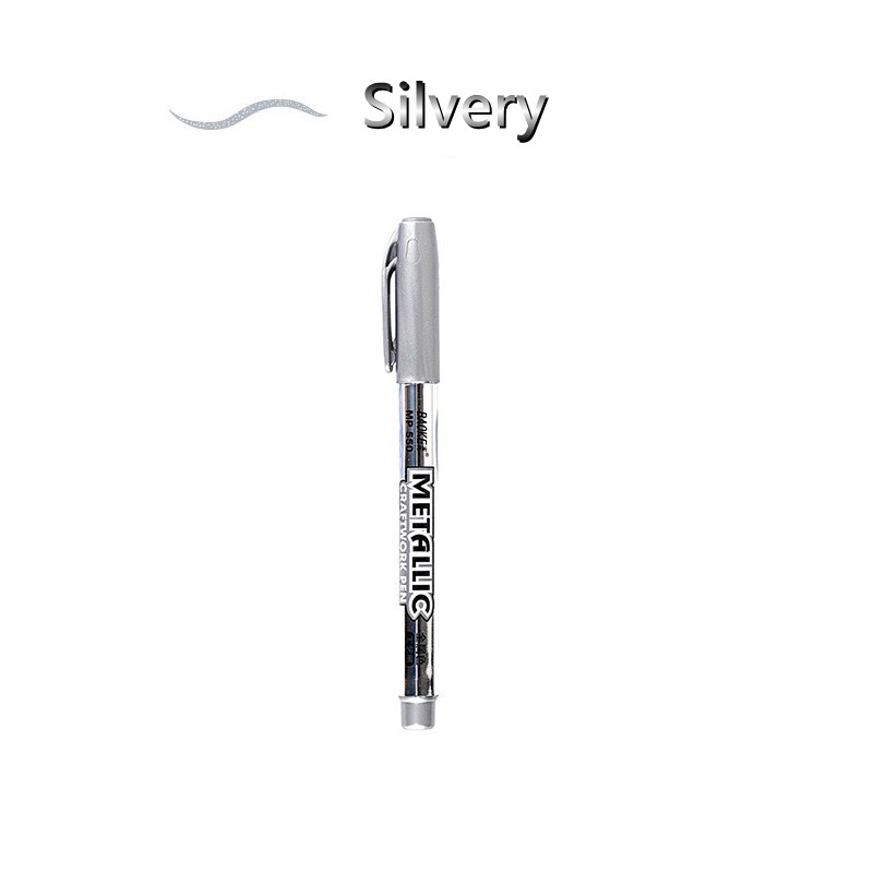 Bút Lông Màu Vàng/Bạc Ánh Kim 1.5mm-SF53
