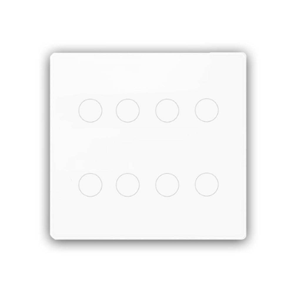 Etbao Doodle 124 đặc điểm kỹ thuật wifi công tắc thông minh không cháy dây công tắc cảm ứng ứng dụng có thể điều chỉnh đèn nền thông minh cảm ứng đa Bảng điều khiển