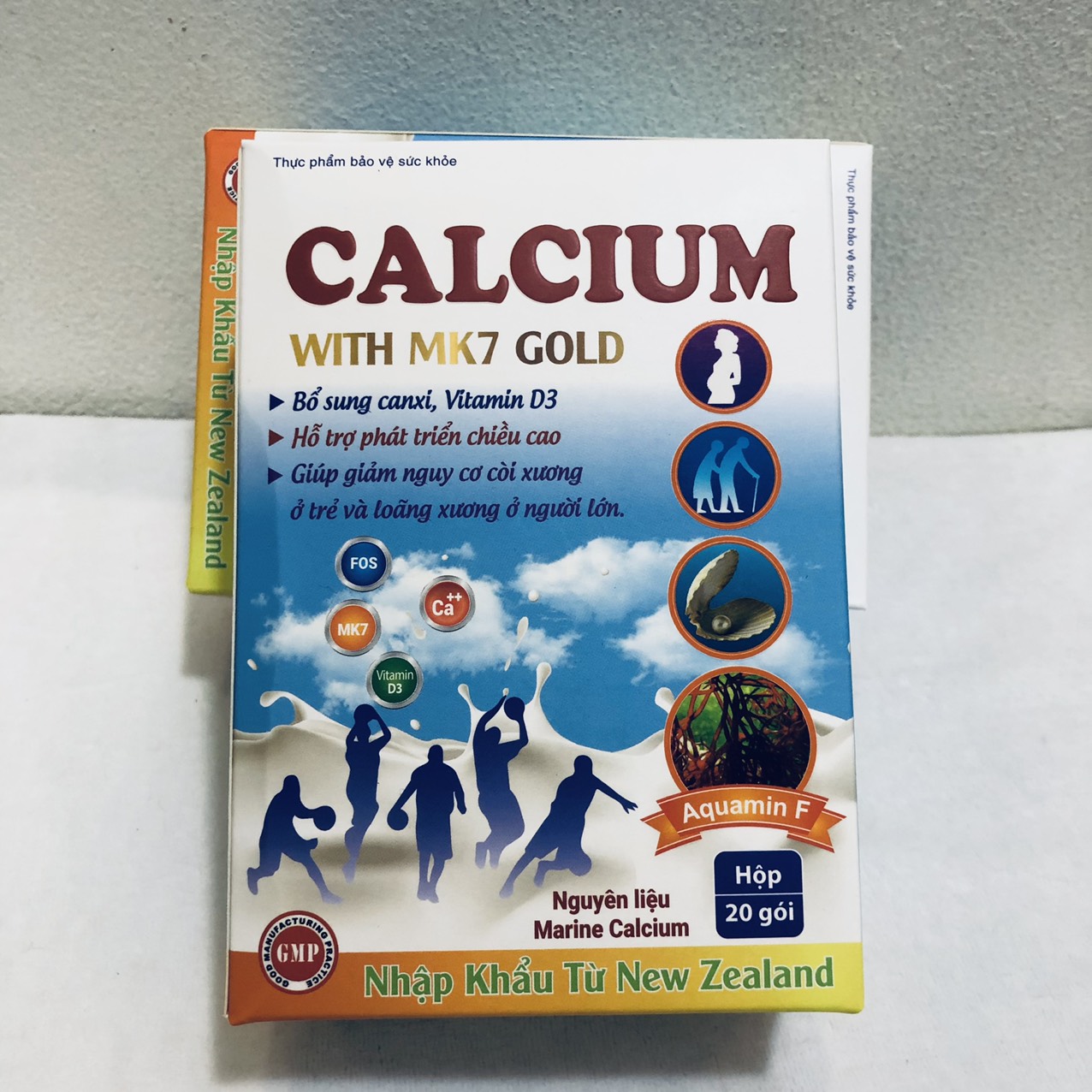 Calcium With MK7 Gold Giúp bổ sung Canxi, Vitamin K2, D3 và khoáng chất cần thiết cho cơ thể thumbnail
