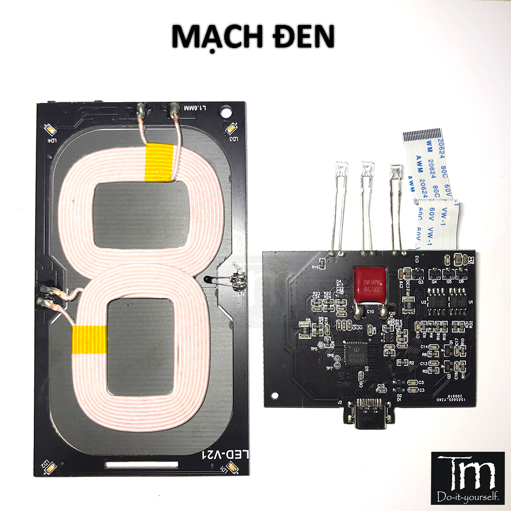 Đế Sạc Nhanh Không Dây Qi 5W/10W/15W