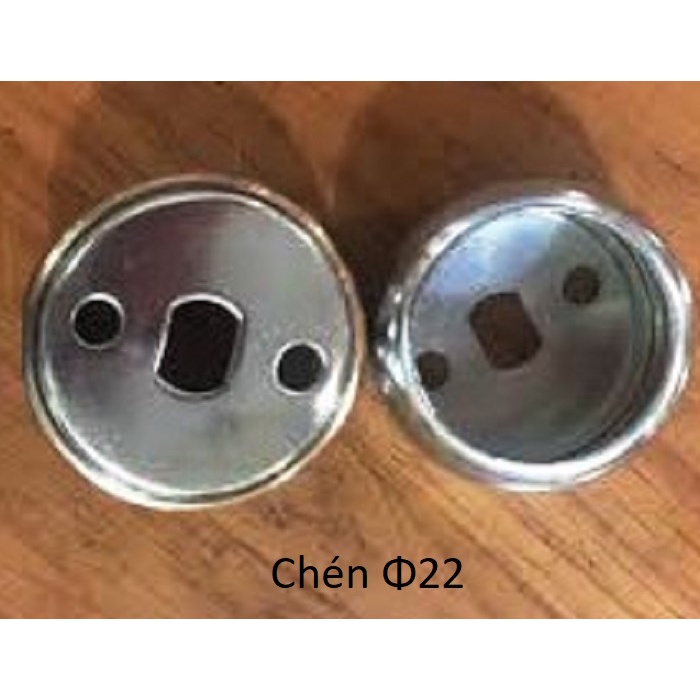 2 chén Φ25 bắt thanh treo tủ áo