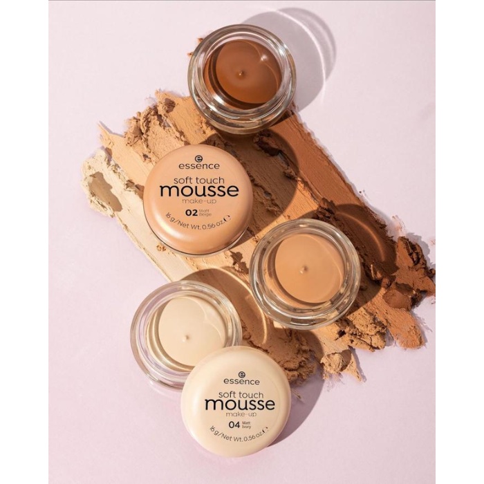 Phấn tươi Essence Soft Touch Mousse Make-Up mỏng nhẹ tự nhiên 16g