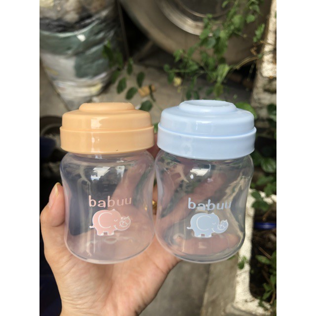 [sale re] BÌNH TRỮ SỮA (BỘ 3 BÌNH) BABUU NHẬT BẢN (Trữ tối đa 150ml)